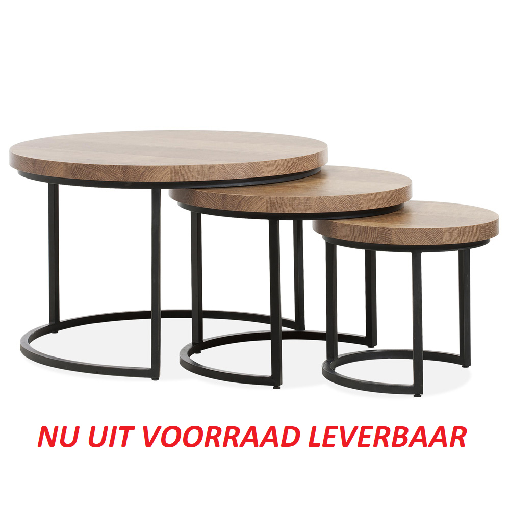 Salontafelset  Boss kleur Mokka